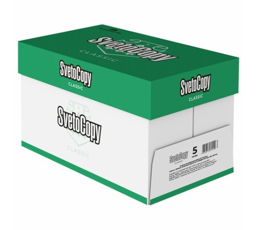 Бумага офисная БОЛЬШОГО ФОРМАТА (297х420), А3, 80 г/м2, 500 л., марка С, SVETOCOPY CLASSIC, 146% (CIE)