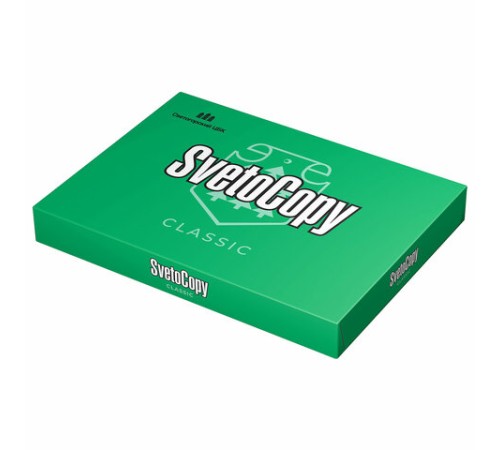 Бумага офисная БОЛЬШОГО ФОРМАТА (297х420), А3, 80 г/м2, 500 л., марка С, SVETOCOPY CLASSIC, 146% (CIE)