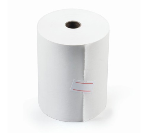 Чековая лента ТЕРМОБУМАГА 80 мм (диаметр 66-73 мм, длина 60 м, втулка 12 мм) КОМПЛЕКТ 6 шт., STAFF, 110449