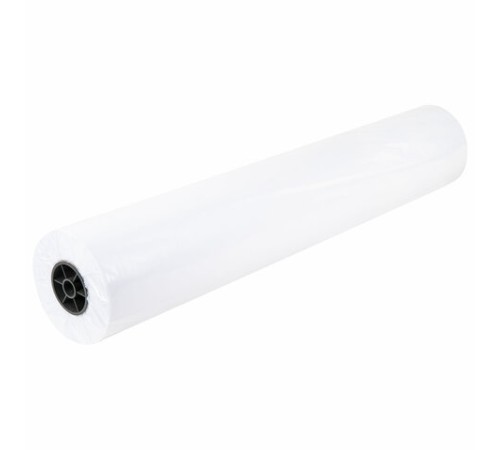 Бумага широкоформатная рулон для плоттера, 914 мм х 175 м х втулка 76 мм, 80 г/м2, белизна CIE 146%, BRAUBERG, 110459