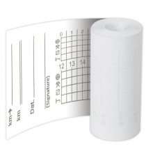 Рулоны для тахографа, ТЕРМОБУМАГА, 57 мм (диаметр 25 мм, длина 8 м), КОМПЛЕКТ 270 шт., 110877