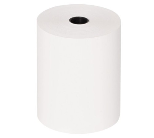 Чековая лента ТЕРМОБУМАГА 80 мм (диаметр 63 мм, длина 60 м, втулка 12 мм) КОМПЛЕКТ 9 шт., BRAUBERG, 110887