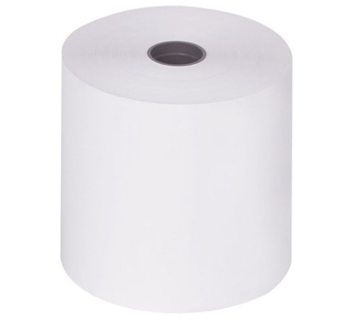 Чековая лента ТЕРМОБУМАГА 80 мм (диаметр 80 мм, длина 80 м, втулка 18 мм) КОМПЛЕКТ 6 шт., BRAUBERG, 110896