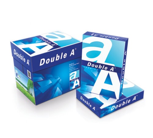 Бумага офисная А4, 80 г/м2, 500 л., марка А+, DOUBLE A, ЭВКАЛИПТ, Таиланд, 172% (CIE)