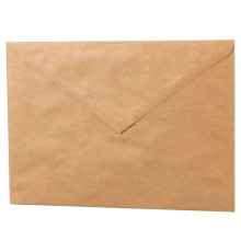 Конверты С5 (162х229 мм) КРАФТ, клей, 90 г/м2, КОМПЛЕКТ 1000 шт., треугольный клапан, 76423