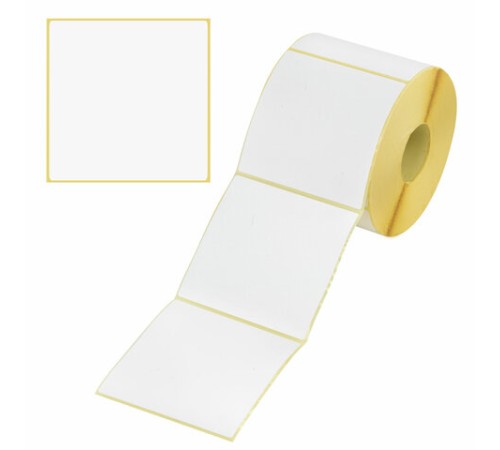 Термоэтикетки ЭКО, 100х100 мм, 1000 этикеток в ролике, 111964