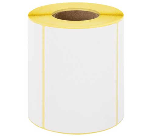 Этикетки термотрансферные, ПОЛУГЛЯНЕЦ, 100х72 мм, 500 этикеток в ролике, 111977