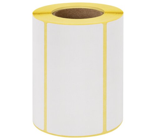 Этикетки термотрансферные, ПОЛУГЛЯНЕЦ, 100х50 мм, 500 этикеток в ролике, 111978