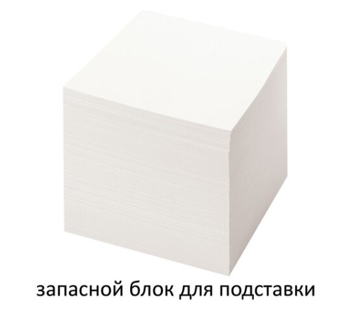 Блок для записей STAFF непроклеенный, куб 8х8х8 см, белый, белизна 70-80%, 111981