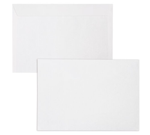 Конверты С4 (229х324 мм), отрывная лента, внутренняя запечатка, 100 г/м2, КОМПЛЕКТ 50 шт., BRAUBERG, 112181