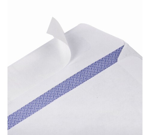 Конверты С5 (162х229 мм), отрывная лента, внутренняя запечатка, 80 г/м2, КОМПЛЕКТ 100 шт., BRAUBERG, 112187