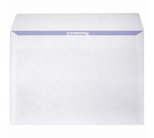 Конверты С5 (162х229 мм), отрывная лента, Куда-Кому, внутренняя запечатка, 80 г/м2, КОМПЛЕКТ 100 шт., BRAUBERG, 112188