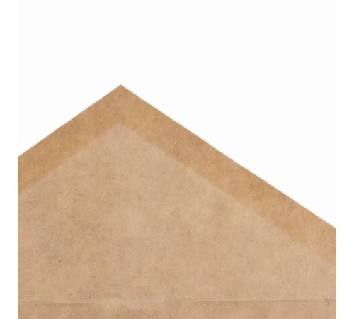 Конверты С6 (114х162 мм) КРАФТ, клей, 90 г/м2, КОМПЛЕКТ 1000 шт., треугольный клапан, 58211