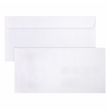 Конверты Е65 (110х220 мм), отрывная лента, внутренняя запечатка, КОМПЛЕКТ 100 шт., BRAUBERG, 112193