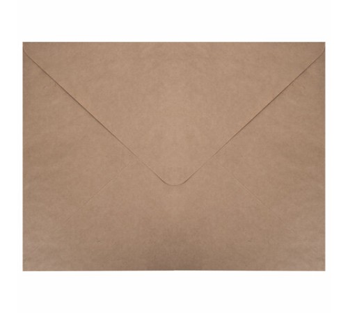 Конверты (290х390 мм) КРАФТ, без клея, 90 г/м2, КОМПЛЕКТ 500 шт., треугольный клапан, 102754