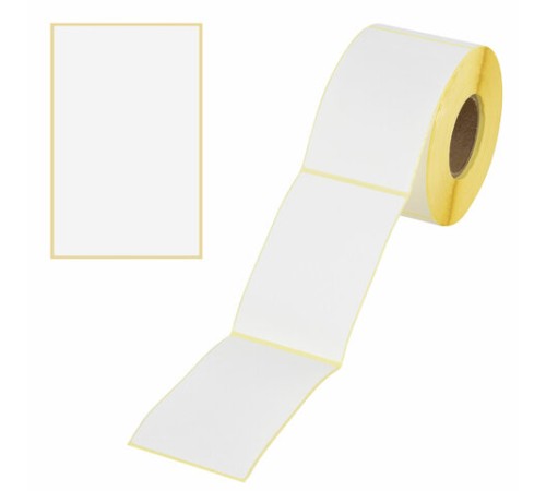 Термоэтикетки ЭКО, 58х90 мм, 500 этикеток в ролике, 112367