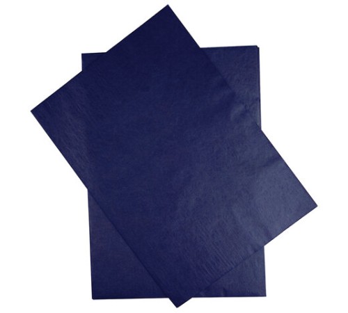 Бумага копировальная (копирка), синяя, А4, 100 листов, STAFF, 112401