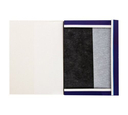 Бумага копировальная (копирка) черная А4, 50 листов, BRAUBERG ART 