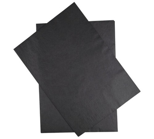 Бумага копировальная (копирка) черная (25 листов) + калька (25 листов), BRAUBERG ART 