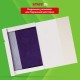 Бумага копировальная (копирка), фиолетовая, А4, 100 листов, STAFF, 112407