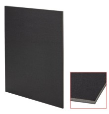 Пенокартон матовый, 30х40 см, толщина 5 мм, черный, КОМПЛЕКТ 5 листов, BRAUBERG, 112469