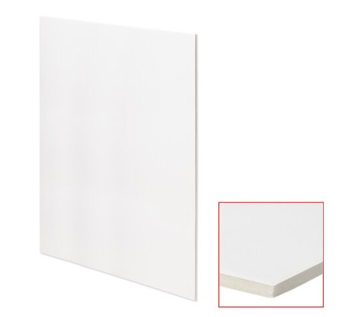 Пенокартон матовый, 70х100 см, толщина 5 мм, белый, КОМПЛЕКТ 5 листов, BRAUBERG, 112475
