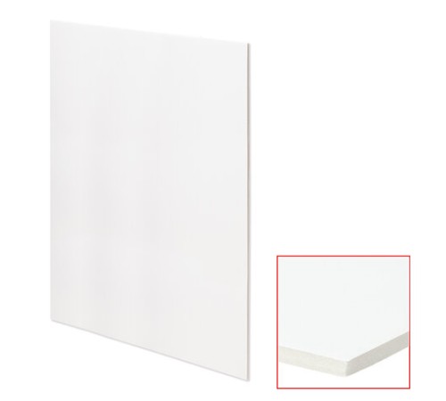 Пенокартон матовый, 70х100 см, толщина 5 мм, белый, BRAUBERG, 112479