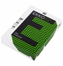 Бумага А4, 60 г/м2, белизна 60%, 500 листов, Россия, ЕККО, 114320