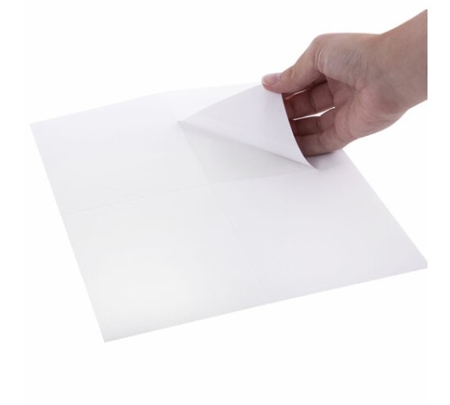 Этикетка самоклеящаяся 105х148,5 мм, 4 этикетки, белая, 70 г/м2, 50 листов, TANEX, сырье Финляндия, 114529, TW-2204