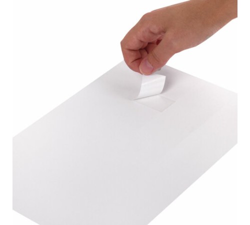 Этикетка самоклеящаяся 52,5х29,7 мм, 40 этикеток, белая, 70 г/м2, 50 листов, TANEX, сырье Финляндия, 114539, TW-2040