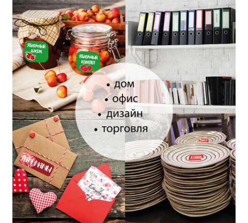 Этикетка самоклеящаяся ГЛЯНЦЕВАЯ 210х297 мм, 1 этикетка, белая, 80 г/м2, 100 листов, TANEX, сырье Финляндия, 114547, TW-2000