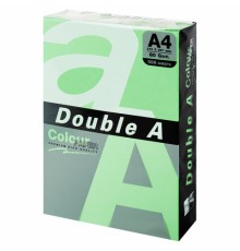 Бумага цветная DOUBLE A, А4, 80 г/м2, 500 л., пастель, зеленая