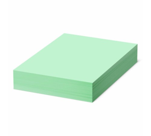 Бумага цветная DOUBLE A, А4, 80 г/м2, 500 л., пастель, зеленая