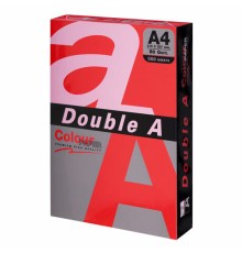 Бумага цветная DOUBLE A, А4, 80 г/м2, 500 л., интенсив, красная