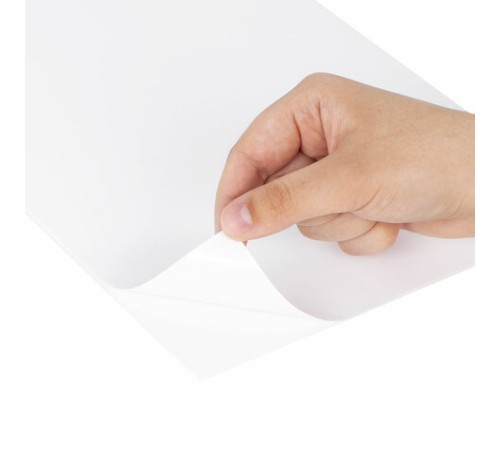 Этикетка самоклеящаяся 105х148,5 мм, 4 этикетки, белая, 80 г/м2, 100 листов, STAFF, 115176