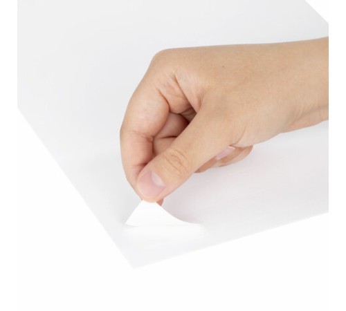 Этикетка самоклеящаяся 38х21,2 мм, 65 этикеток, белая, 80 г/м2, 100 листов, STAFF, 115188