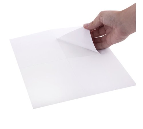 Этикетка самоклеящаяся 105х148,5 мм, 4 этикетки, белая 70 г/м2, 50 листов, ОФИСМАГ, сырье Финляндия, 115197