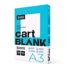 Бумага для цветной лазерной печати БОЛЬШОЙ ФОРМАТ (297х420), А3, 160 г/м2, 250 л., CARTBLANK DIGI, 145% (CIE)