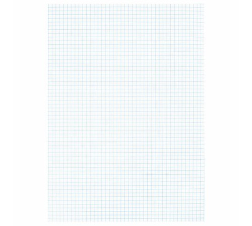 Бумага писчая в клетку А4, 65 г/м2, 100 листов, Россия, белизна 92% (ISO), STAFF, 115343
