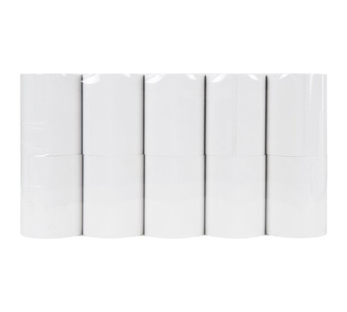 Чековая лента ТЕРМОБУМАГА 80 мм (диаметр 60 мм, длина 50 м, втулка 12 мм) КОМПЛЕКТ 60 шт., BRAUBERG, 115376