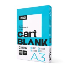 Бумага для цветной лазерной печати БОЛЬШОЙ ФОРМАТ (297х420), А3, 200 г/м2, 200 л., CARTBLANK DIGI, 145%