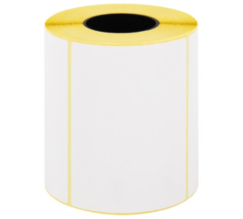 Этикетки термотрансферные, ПОЛУГЛЯНЕЦ, 100х72 мм, 500 этикеток в ролике, 115611