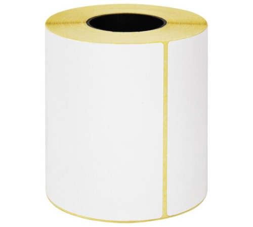 Этикетки термотрансферные, ПОЛУГЛЯНЕЦ, 100х150 мм, 250 этикеток в ролике, 115612