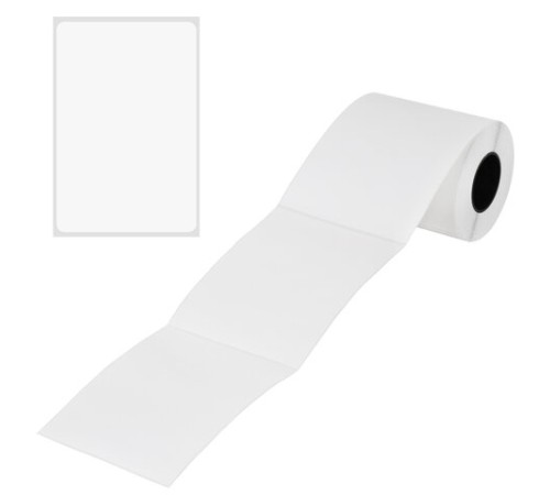 Этикетки термотрансферные, ПОЛИПРОПИЛЕН, 100х150 мм, 250 этикеток в ролике, 115615