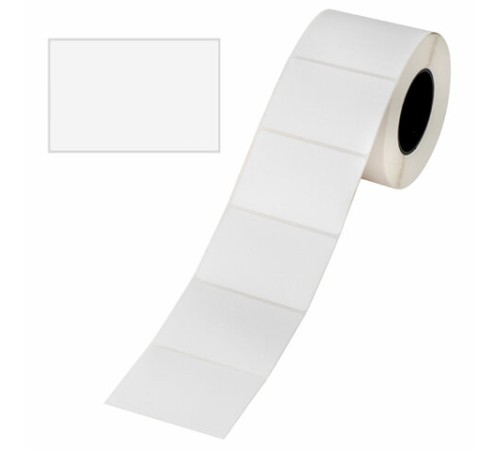 Термоэтикетки ЭКО, 58х40 мм, 700 этикеток в ролике, УДАЛЯЕМЫЙ КЛЕЙ, 115616