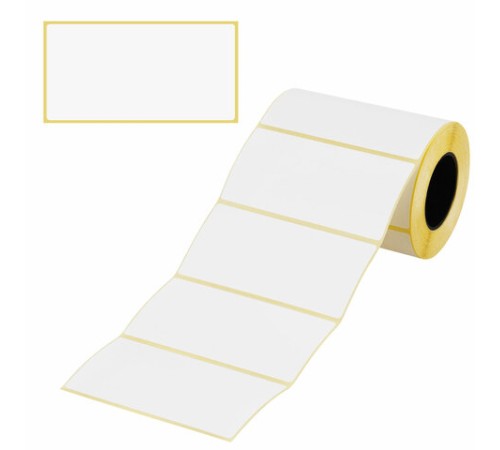 Термоэтикетки ЭКО, 100х50 мм, 500 этикеток в ролике, 115618