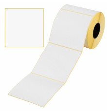 Термоэтикетки ЭКО, 100х100 мм, 500 этикеток в ролике, 115620