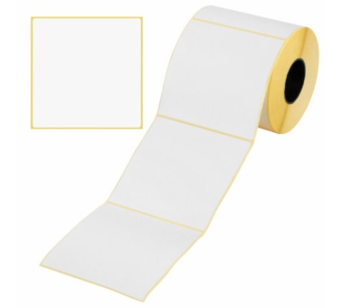 Термоэтикетки ЭКО, 100х100 мм, 500 этикеток в ролике, 115620