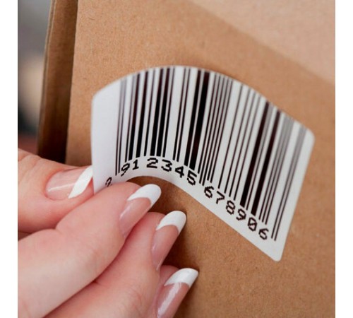 Этикетка самоклеящаяся 70х57 мм, 15 этикеток, белая, 80 г/м2, 50 листов, STAFF BASIC, 115651