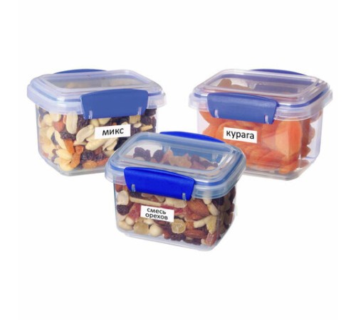 Этикетка самоклеящаяся 25,4х10 мм, 189 этикеток, белая, 80 г/м2, 50 листов, STAFF BASIC, 115666